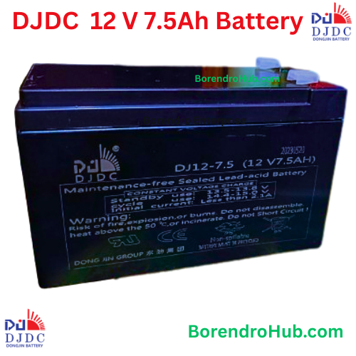 12c 7.5Ah Battery DJDC 12V 7.5Ah Battery