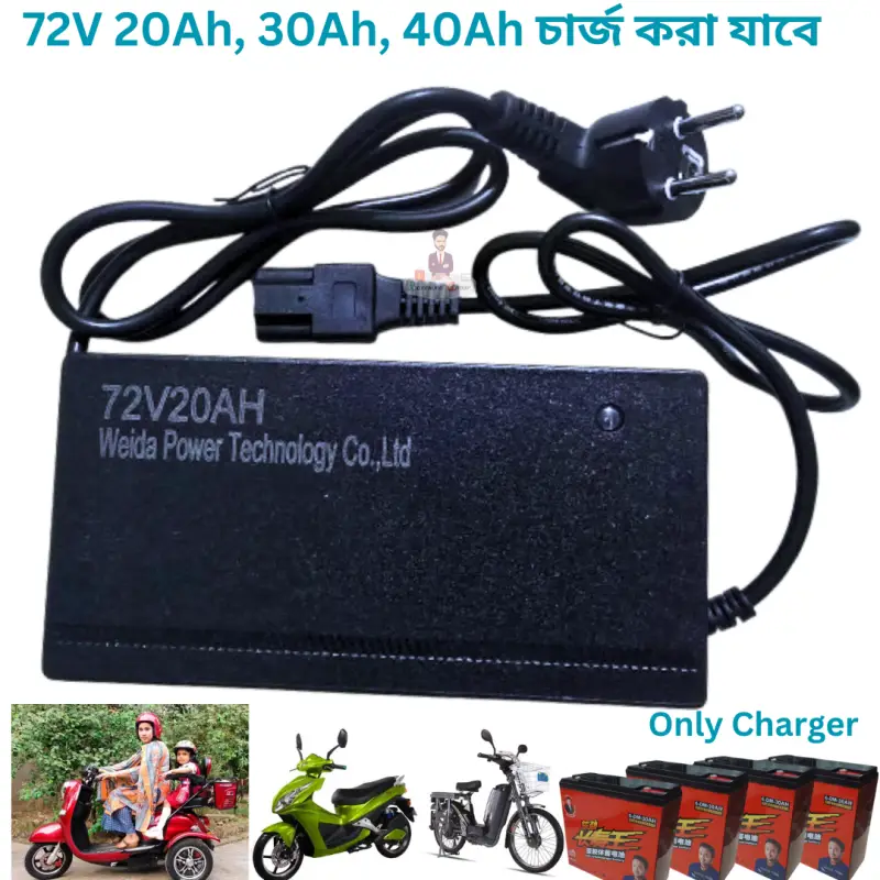 72V 20AH Battery Charger