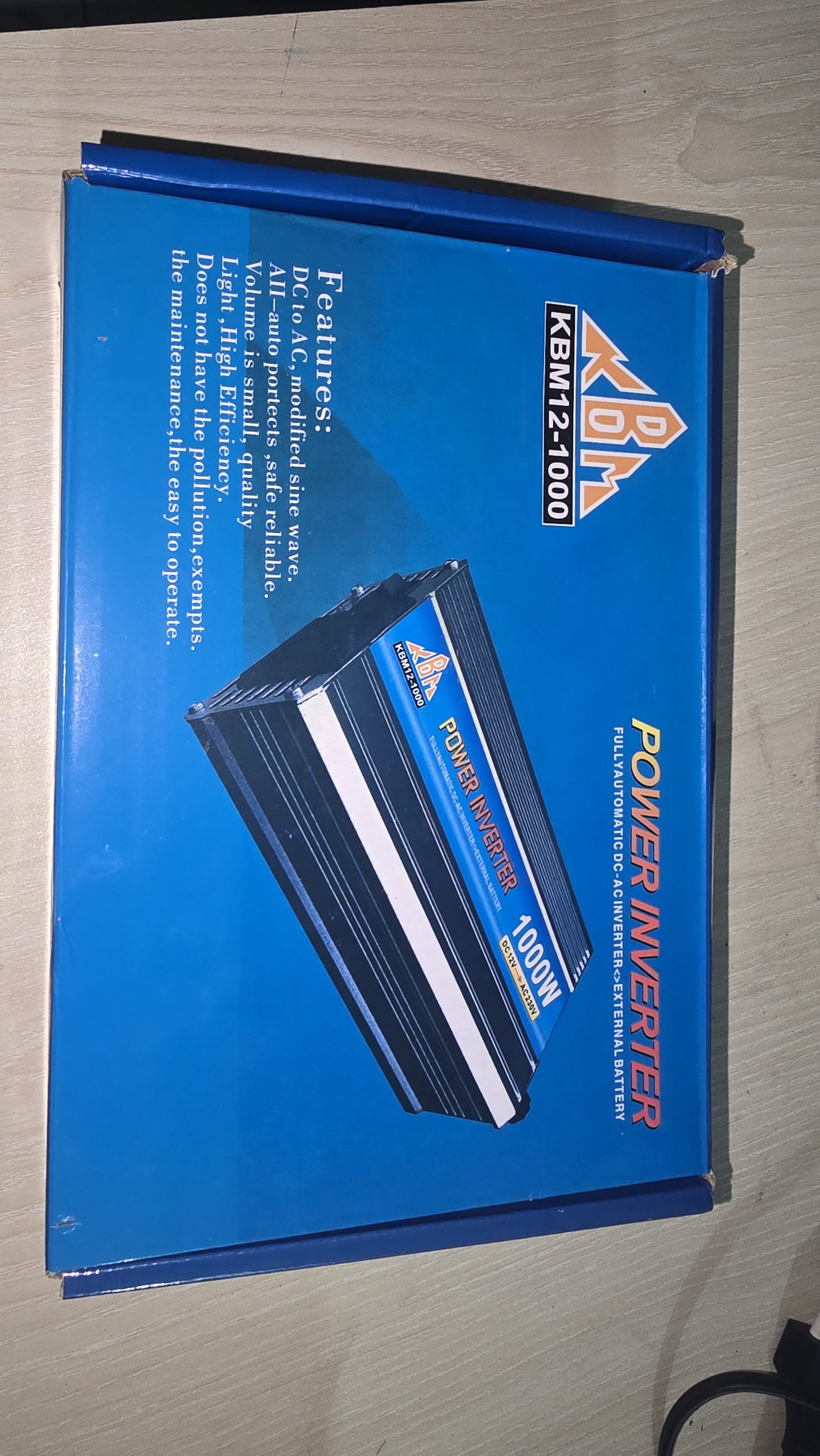 1000W POWER INVERTER 123 1000W INVERTER / 12V DC To 220V AC Output Power Supply Inverter With 2Pcs Battery Cables Clips - Image 2