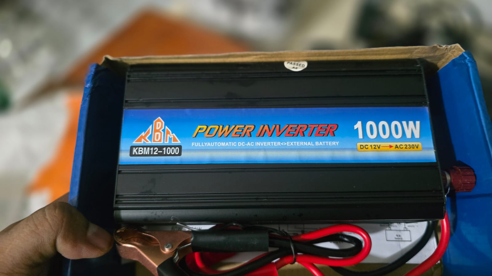 WhatsApp Image 2025-07-27 at 03.46.36_8fdab2c4 1000W INVERTER / 12V DC To 220V AC Output Power Supply Inverter With 2Pcs Battery Cables Clips - Image 4